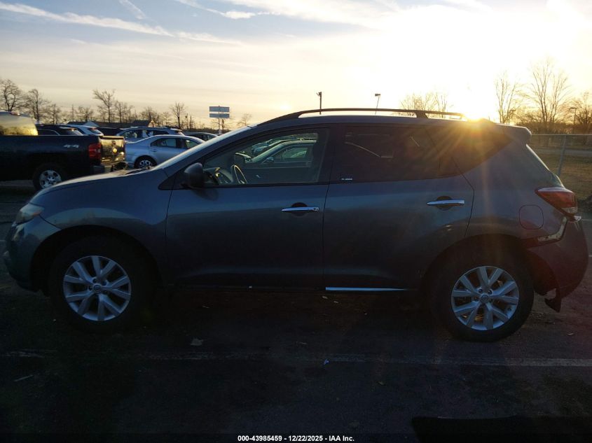 2014 Nissan Murano Sv VIN: JN8AZ1MWXEW514509 Lot: 43985459