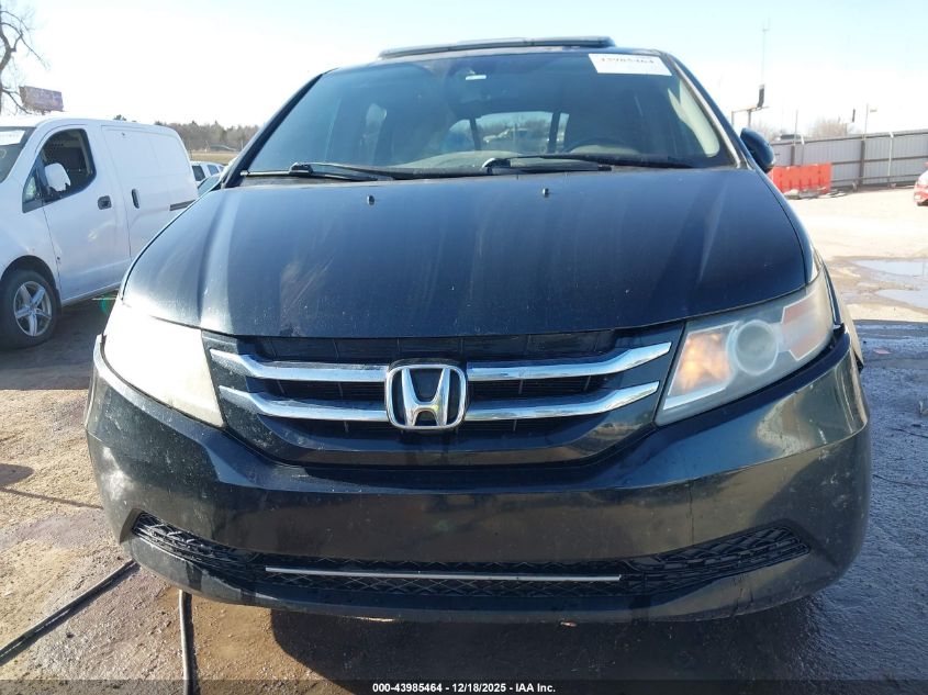 2014 Honda Odyssey Ex-L VIN: 5FNRL5H65EB121121 Lot: 43985464