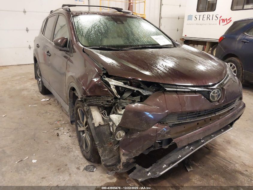 2018 Toyota Rav4 Xle VIN: 2T3RFREV7JW829174 Lot: 43985476