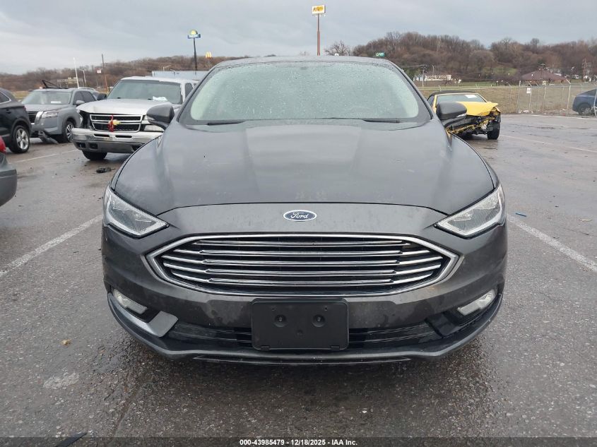 2017 Ford Fusion Hybrid Titanium VIN: 3FA6P0RU2HR368869 Lot: 43985479