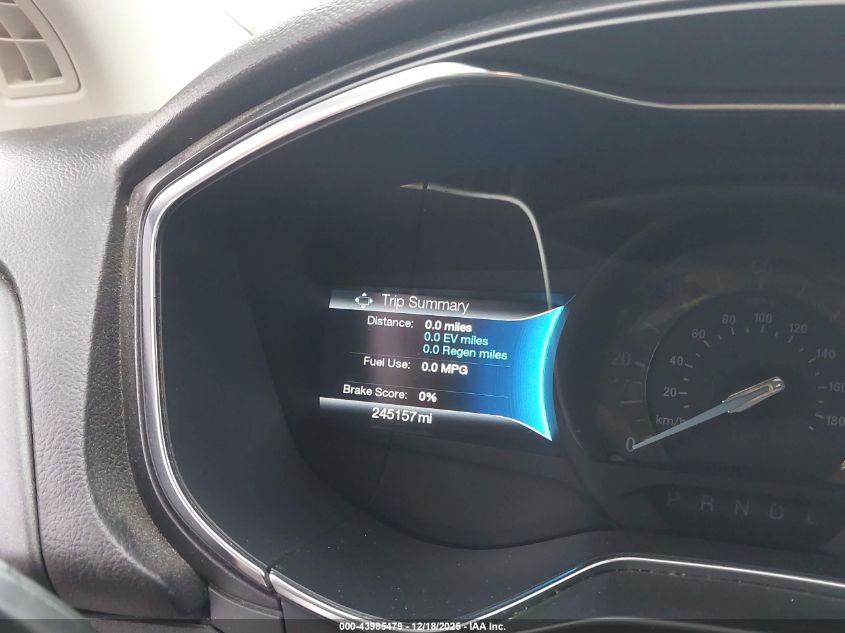 2017 Ford Fusion Hybrid Titanium VIN: 3FA6P0RU2HR368869 Lot: 43985479