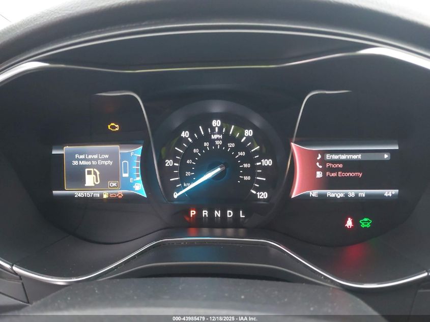 2017 Ford Fusion Hybrid Titanium VIN: 3FA6P0RU2HR368869 Lot: 43985479