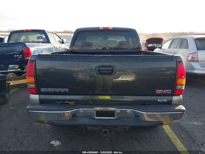 2003 GMC Sierra 1500 Sle VIN: 2GTEK19T931331168 Lot: 43985480