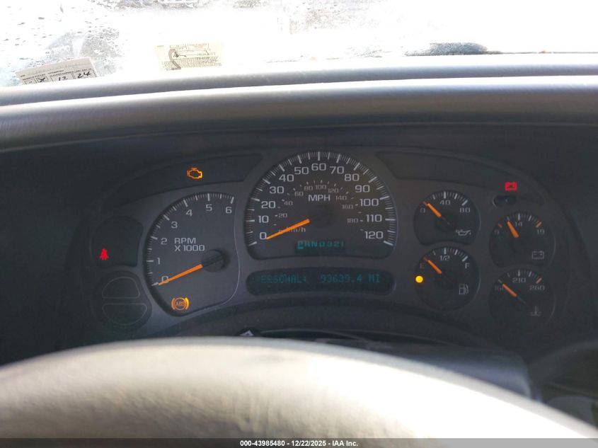 2003 GMC Sierra 1500 Sle VIN: 2GTEK19T931331168 Lot: 43985480