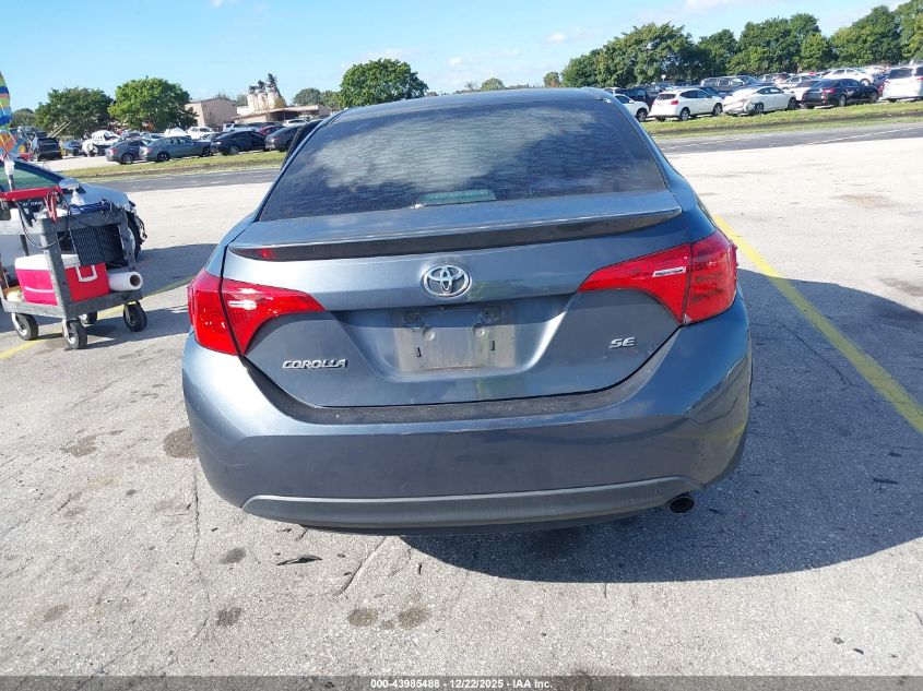2018 Toyota Corolla Se VIN: 5YFBURHE4JP773157 Lot: 43985488