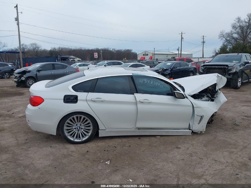 2015 BMW 428 Gran Coupe VIN: WBA4A5C54FD410074 Lot: 43985490