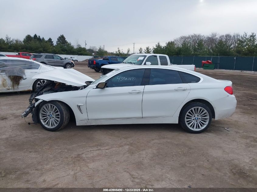 2015 BMW 428 Gran Coupe VIN: WBA4A5C54FD410074 Lot: 43985490