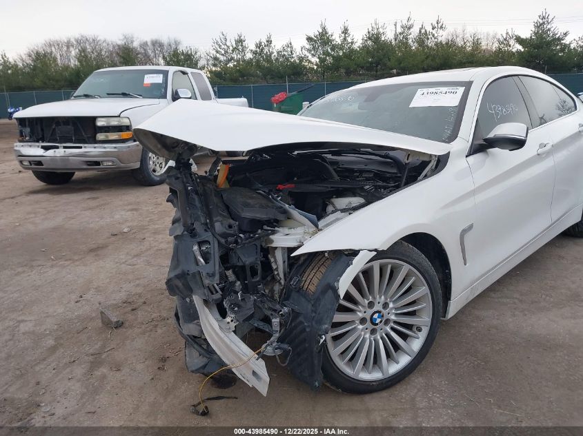 2015 BMW 428 Gran Coupe VIN: WBA4A5C54FD410074 Lot: 43985490