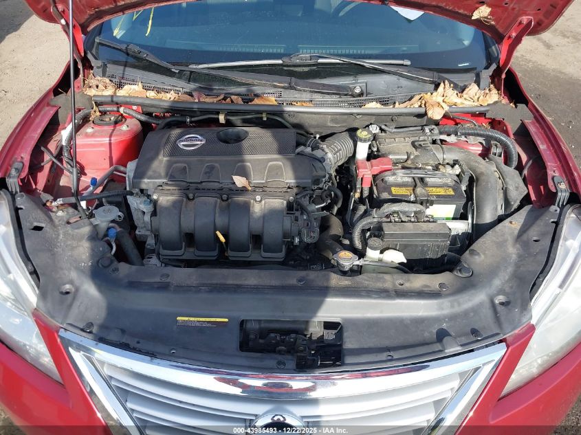 2015 Nissan Sentra Fe+ S/S/Sl/Sr/Sv VIN: 3N1AB7AP2FL663149 Lot: 43985493