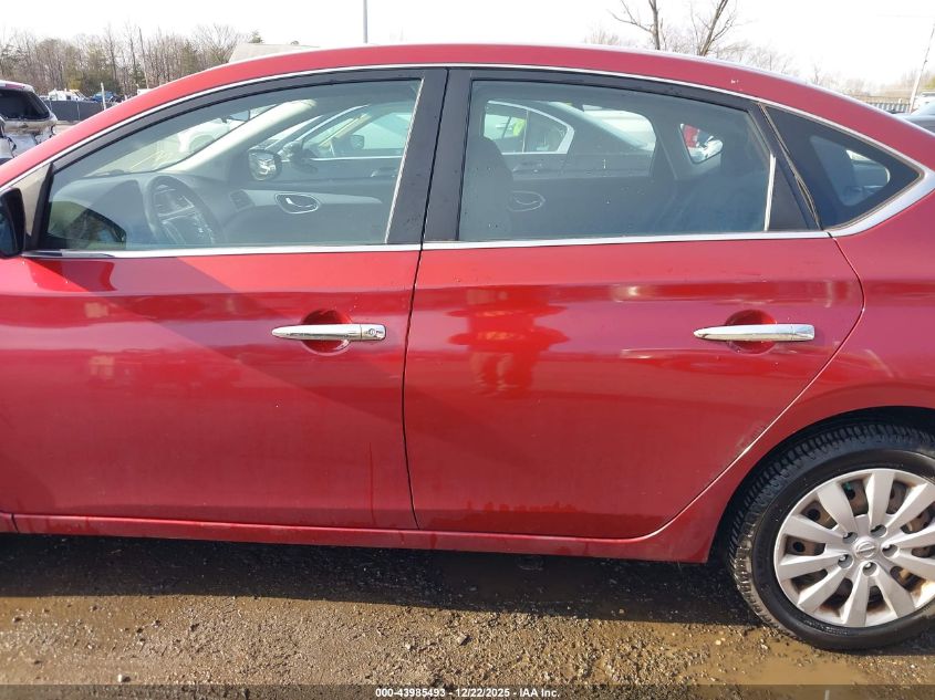 2015 Nissan Sentra Fe+ S/S/Sl/Sr/Sv VIN: 3N1AB7AP2FL663149 Lot: 43985493