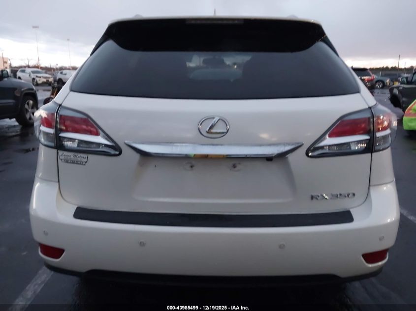 2015 Lexus Rx 350 VIN: 2T2BK1BA5FC292642 Lot: 43985499