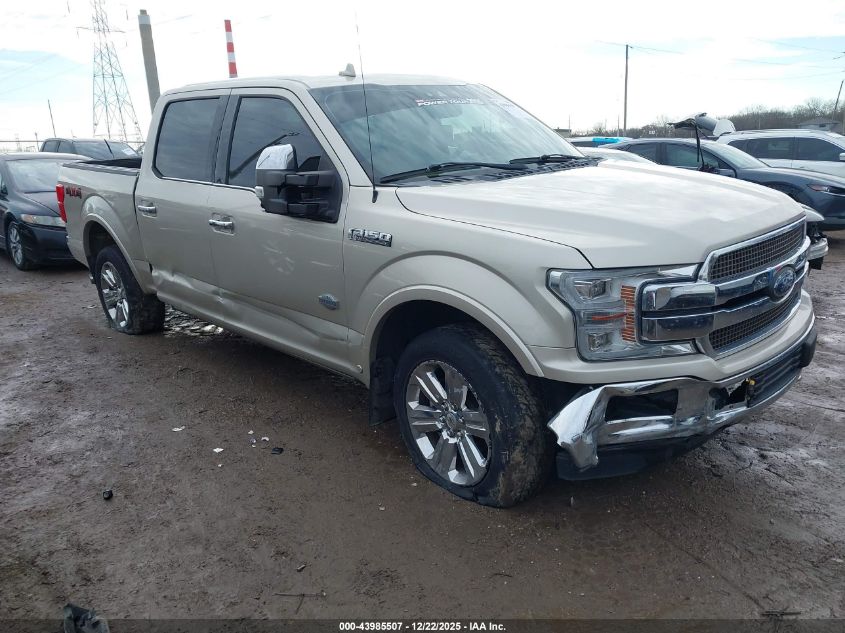 2018 Ford F-150 King Ranch VIN: 1FTEW1E54JFA60280 Lot: 43985507