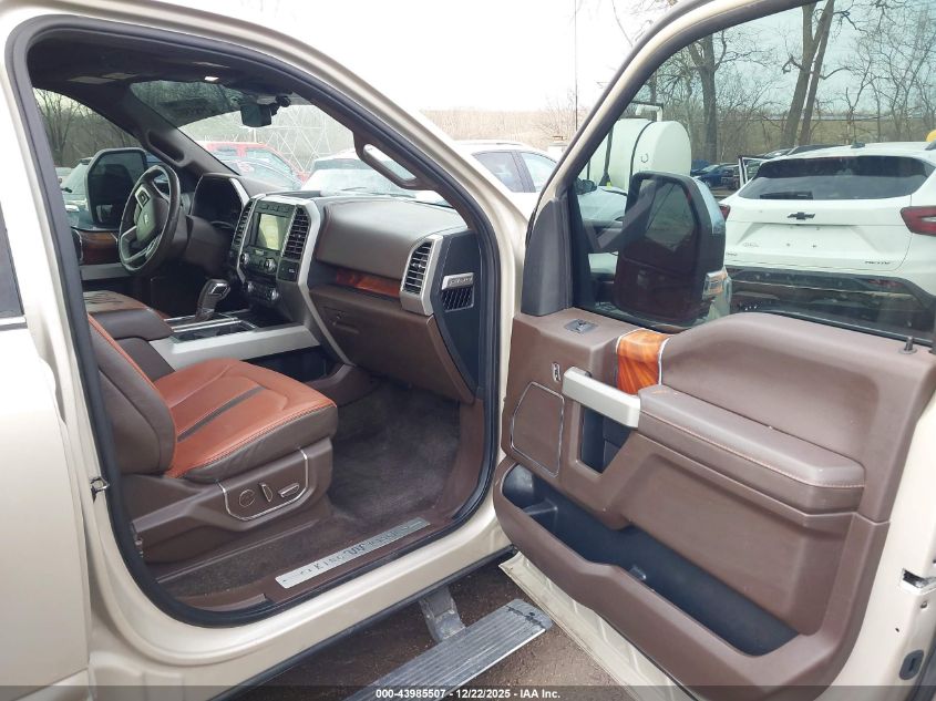 2018 Ford F-150 King Ranch VIN: 1FTEW1E54JFA60280 Lot: 43985507