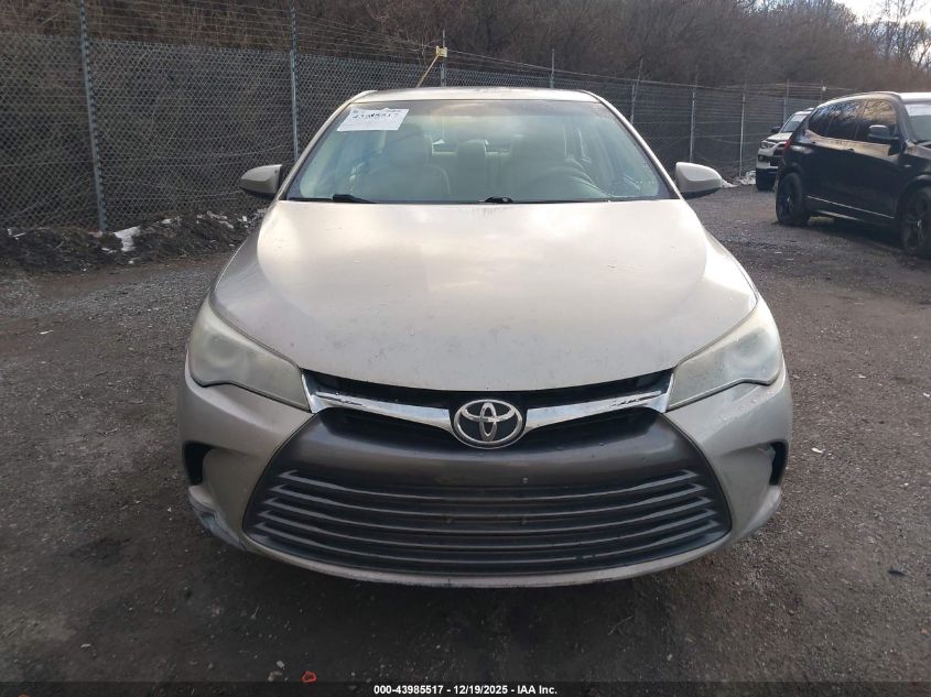 2015 Toyota Camry Le VIN: 4T4BF1FK7FR491448 Lot: 43985517