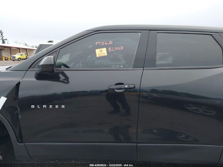 2019 Chevrolet Blazer VIN: 3GNKBBRA3KS689951 Lot: 43985524