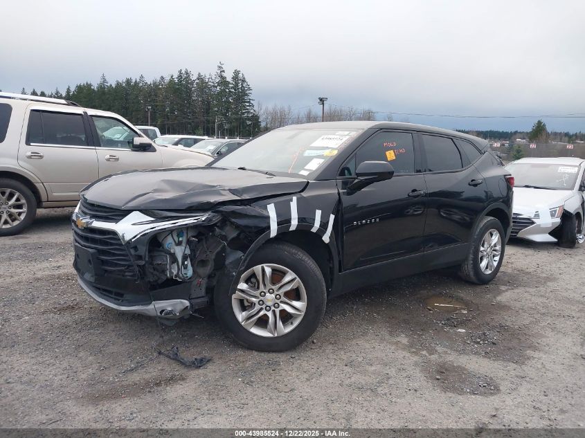 2019 Chevrolet Blazer VIN: 3GNKBBRA3KS689951 Lot: 43985524