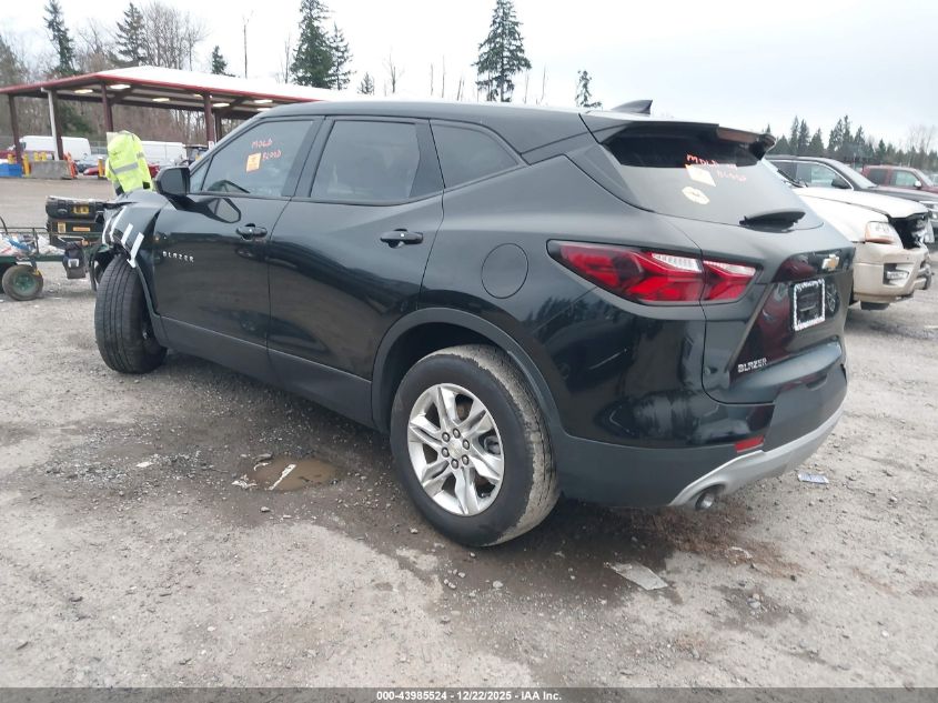 2019 Chevrolet Blazer VIN: 3GNKBBRA3KS689951 Lot: 43985524