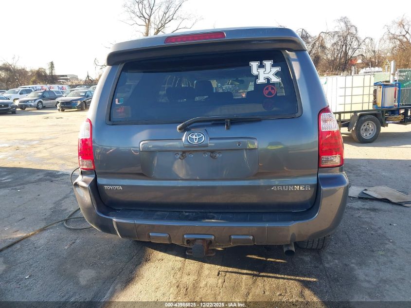 2007 Toyota 4Runner Sport V6 VIN: JTEBU14R578105829 Lot: 43985525
