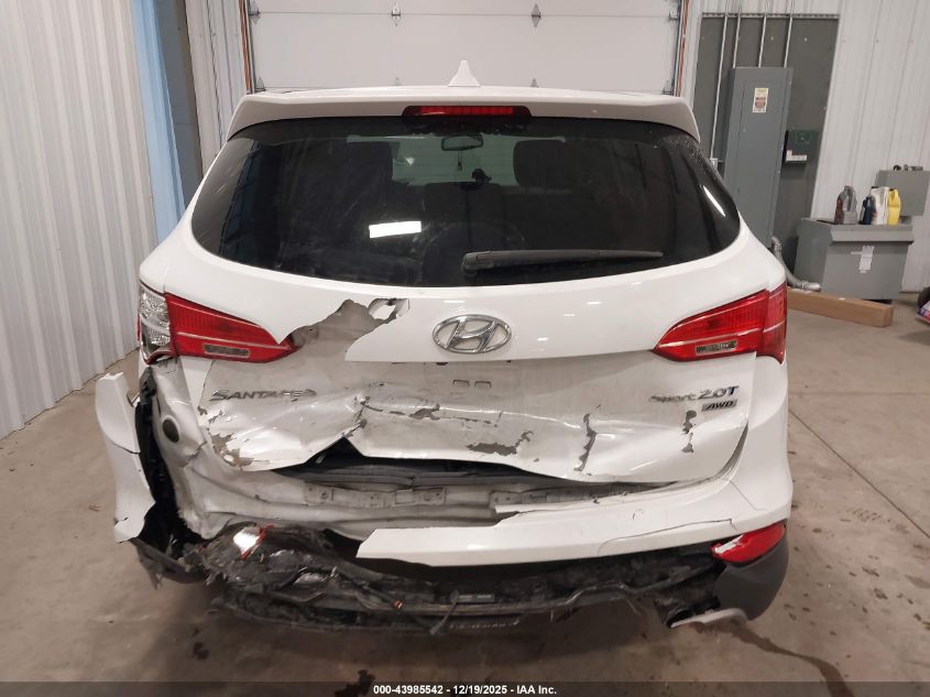 2013 Hyundai Santa Fe Sport 2.0T VIN: 5XYZWDLA2DG061951 Lot: 43985542