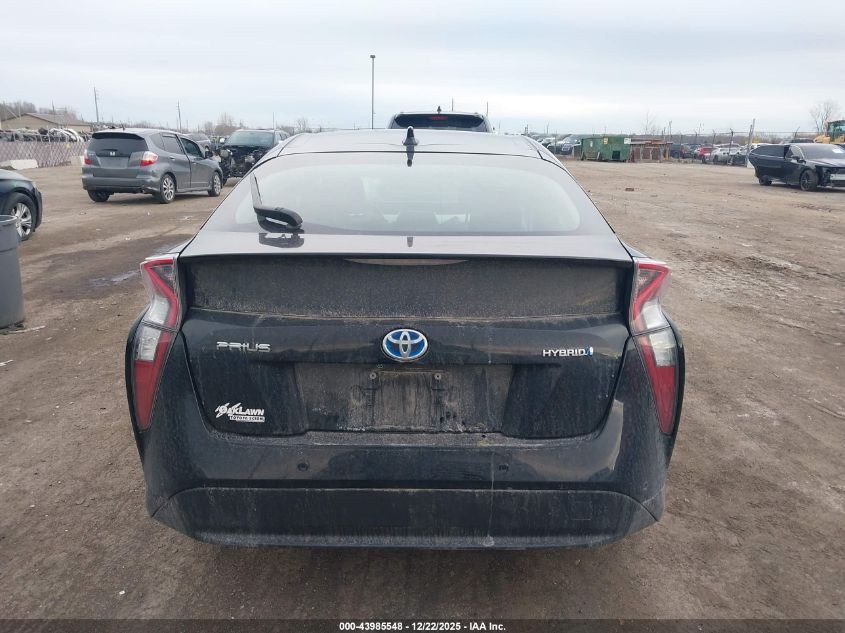2016 Toyota Prius Four VIN: JTDKARFU3G3017467 Lot: 43985548