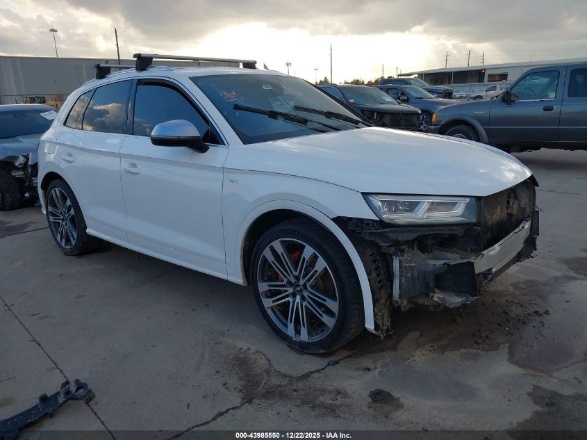 2018 Audi Sq5 3.0T Premium Plus VIN: WA1A4AFY3J2118149 Lot: 43985550