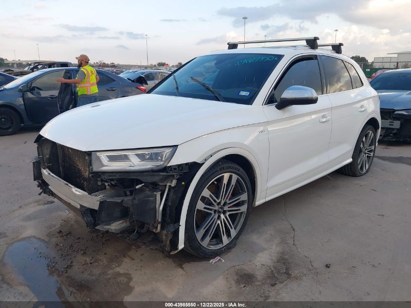 2018 Audi Sq5 3.0T Premium Plus VIN: WA1A4AFY3J2118149 Lot: 43985550