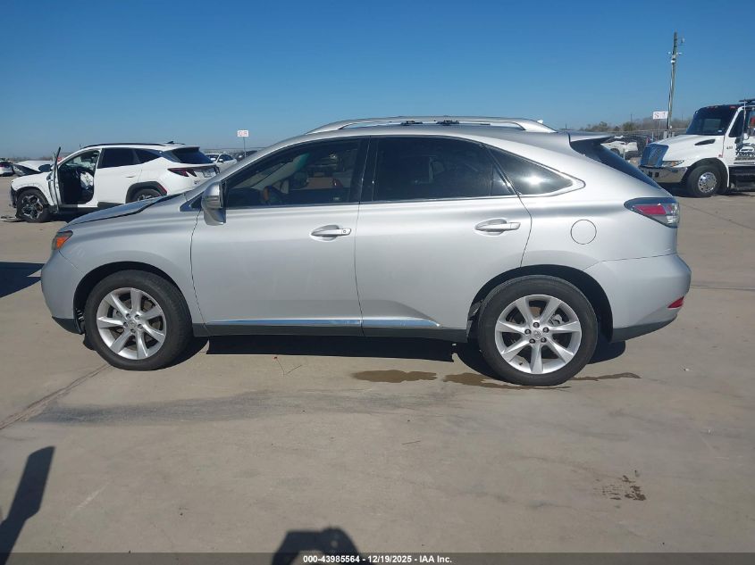 2010 Lexus Rx 350 VIN: 2T2ZK1BA0AC011001 Lot: 43985564