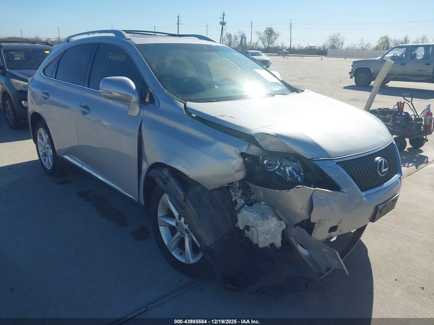 2T2ZK1BA0AC011001 2010 Lexus Rx 350 auction photo 1