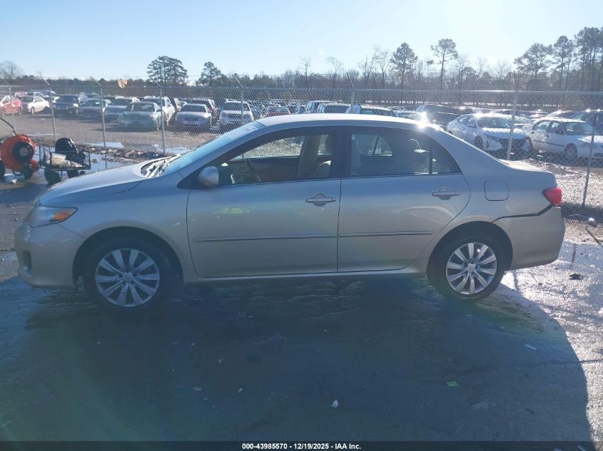 2013 Toyota Corolla Le VIN: 2T1BU4EE2DC020836 Lot: 43985570