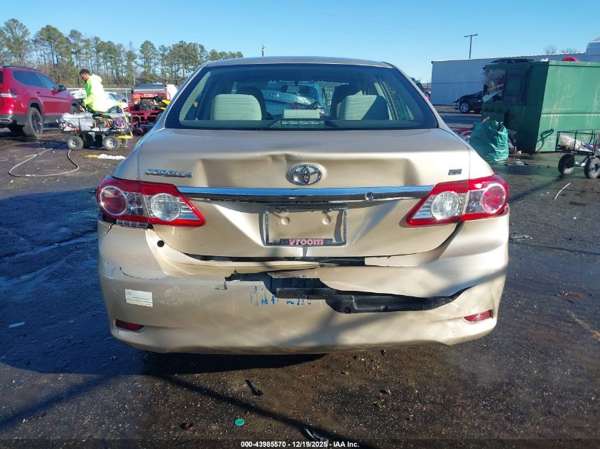 2013 Toyota Corolla Le VIN: 2T1BU4EE2DC020836 Lot: 43985570