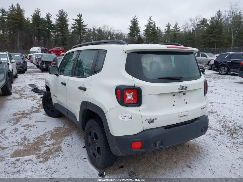 2018 Jeep Renegade Sport 4X4
