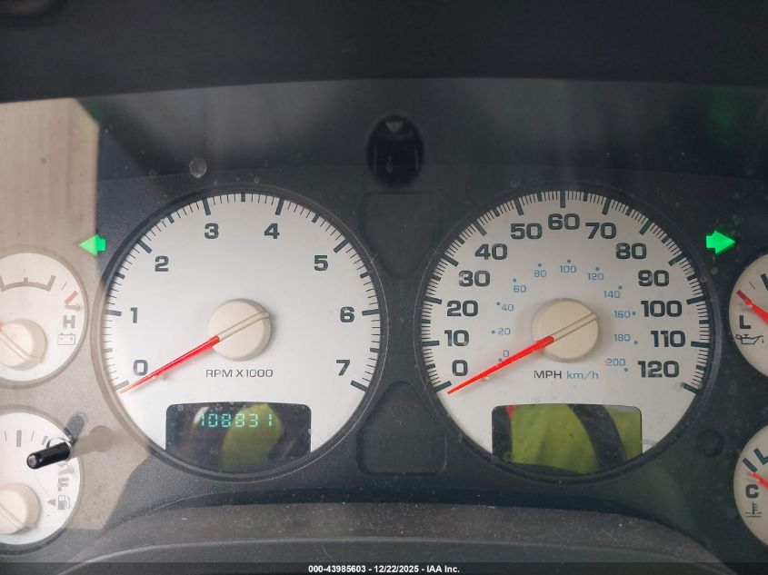 2005 Dodge Ram 1500 St VIN: 1D7HA16K95J543563 Lot: 43985603