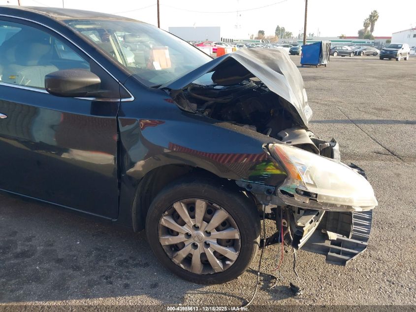 2014 Nissan Sentra Sv VIN: 3N1AB7AP5EY222780 Lot: 43985613