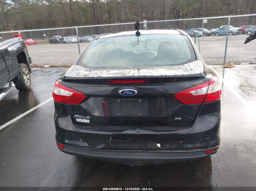 2013 Ford Focus Se VIN: 1FADP3F21DL338167 Lot: 43985615
