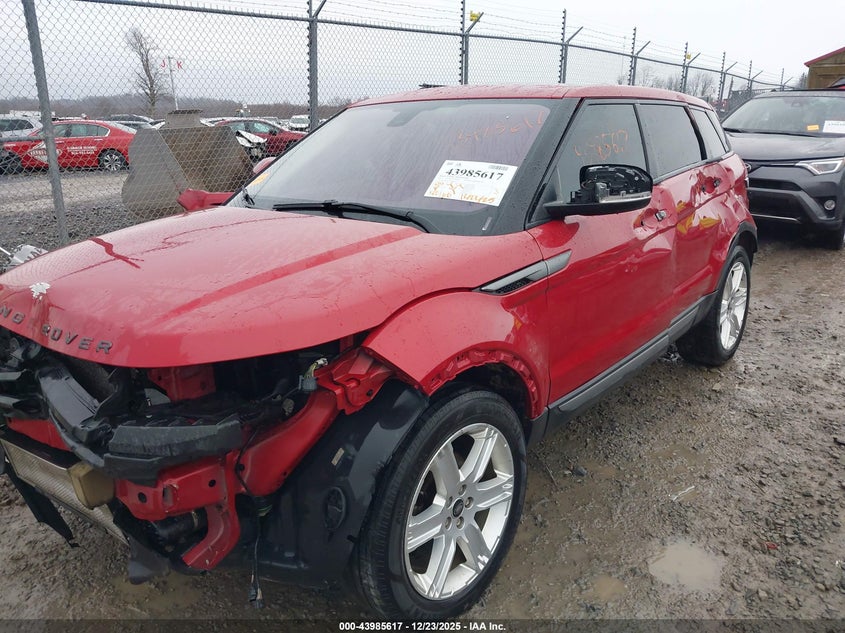 2013 Land Rover Range Rover Evoque Pure VIN: SALVP2BG3DH710422 Lot: 43985617