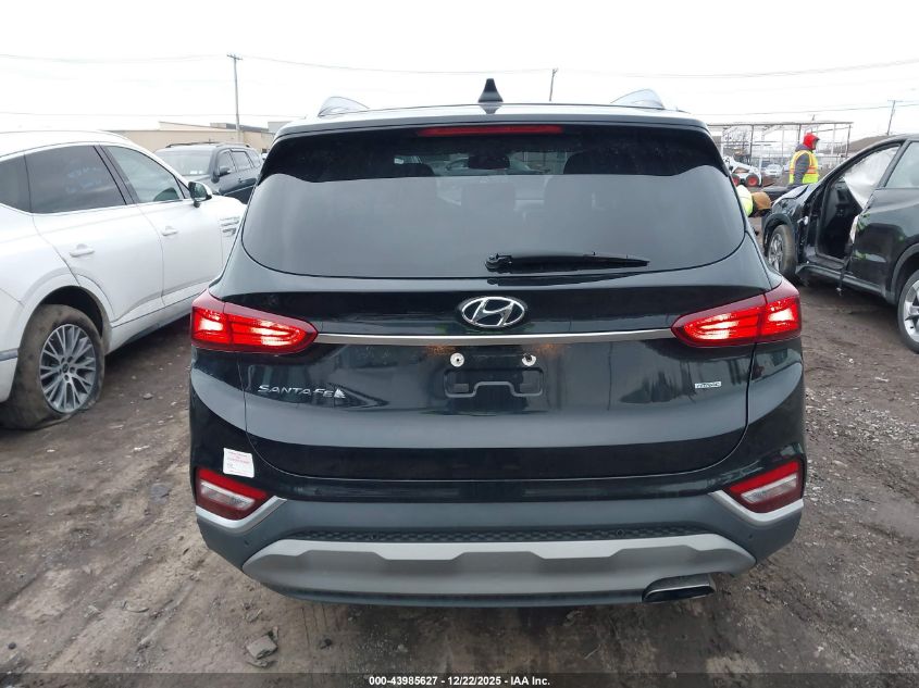 2020 Hyundai Santa Fe Sel VIN: 5NMS3CAD5LH278495 Lot: 43985627