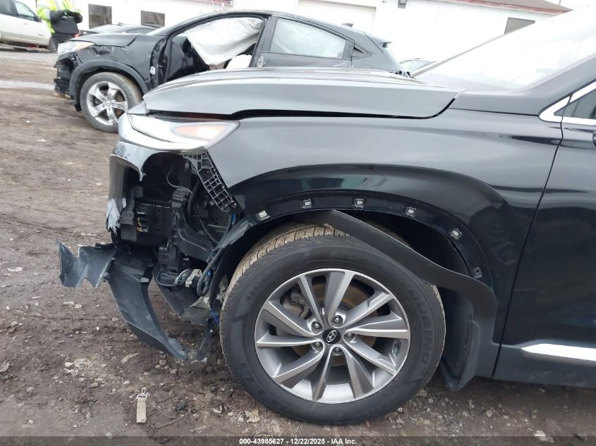 2020 Hyundai Santa Fe Sel VIN: 5NMS3CAD5LH278495 Lot: 43985627