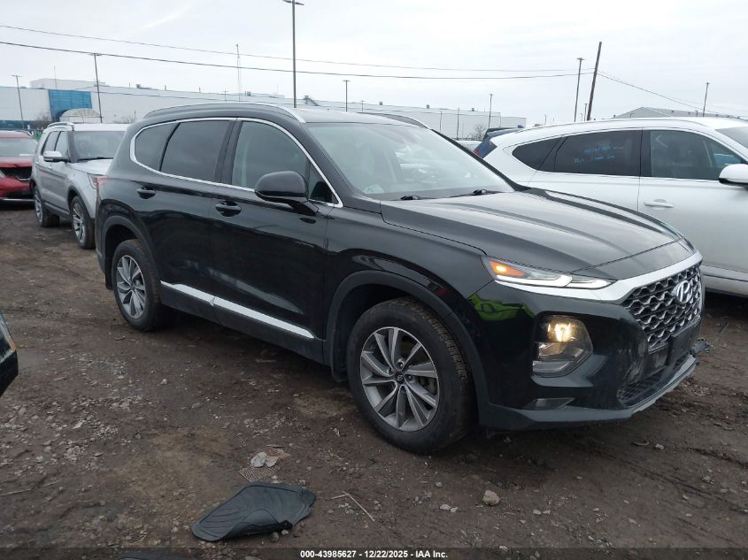2020 Hyundai Santa Fe Sel VIN: 5NMS3CAD5LH278495 Lot: 43985627