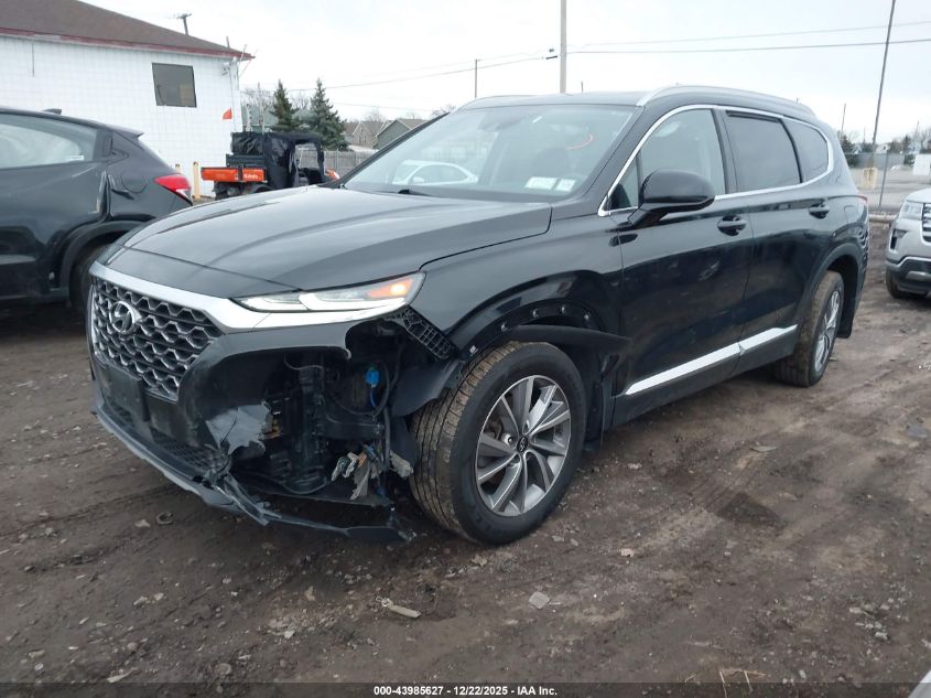2020 Hyundai Santa Fe Sel VIN: 5NMS3CAD5LH278495 Lot: 43985627