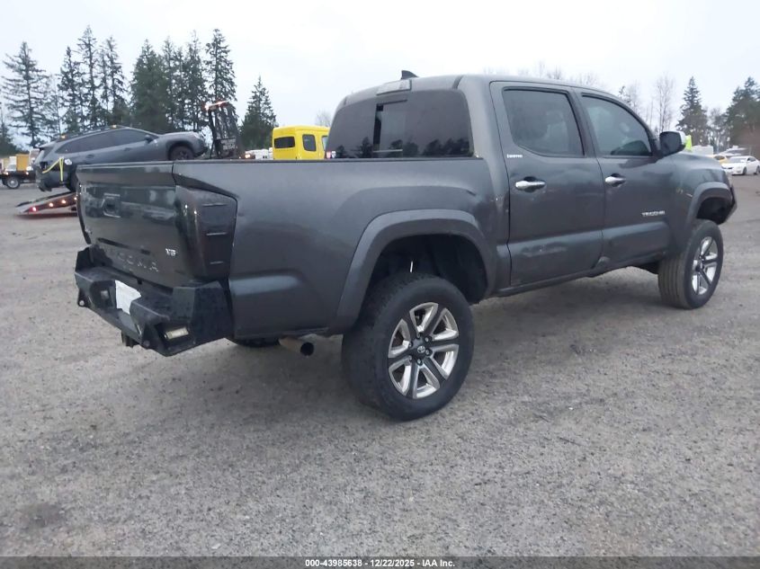 2017 Toyota Tacoma Limited VIN: 3TMGZ5AN2HM106132 Lot: 43985638