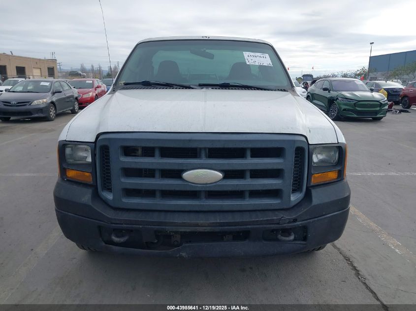 2006 Ford F-250 Xl/Xlt VIN: 1FTNF20586ED87839 Lot: 43985641