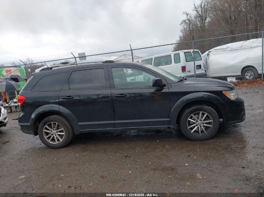 2017 Dodge Journey Sxt VIN: 3C4PDCBB8HT590448 Lot: 43985643