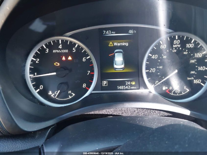 2017 Nissan Sentra Sv VIN: 3N1AB7AP4HY308618 Lot: 43985646