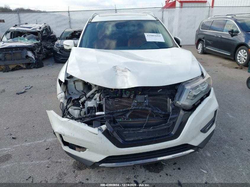 2019 Nissan Rogue Sl VIN: 5N1AT2MV4KC812704 Lot: 43985654