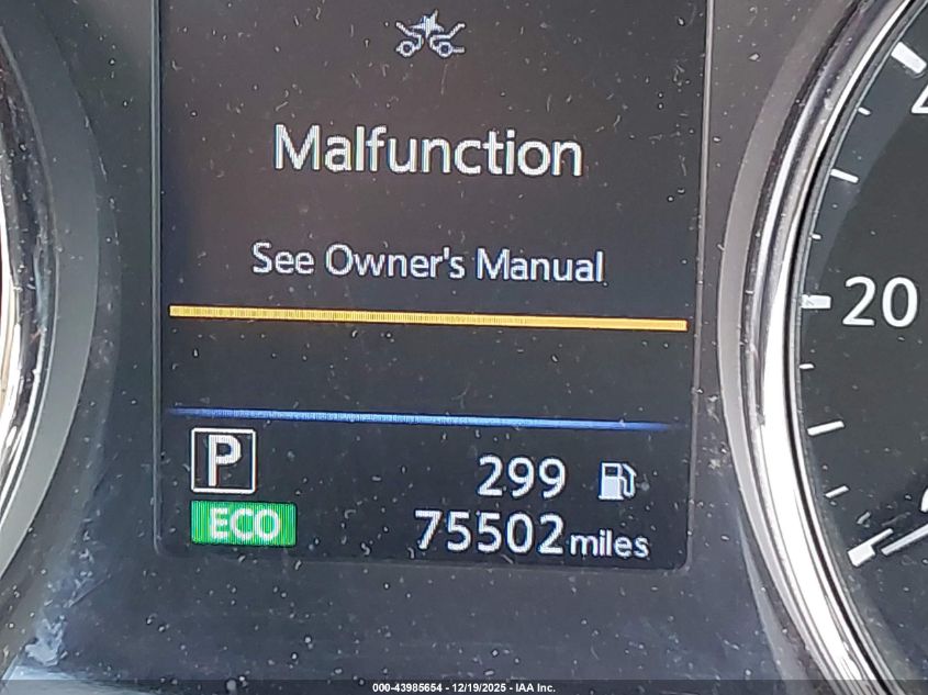 2019 Nissan Rogue Sl VIN: 5N1AT2MV4KC812704 Lot: 43985654