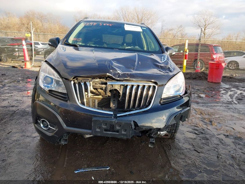 2016 Buick Encore Sport Touring VIN: KL4CJ1SM9GB580700 Lot: 43985666