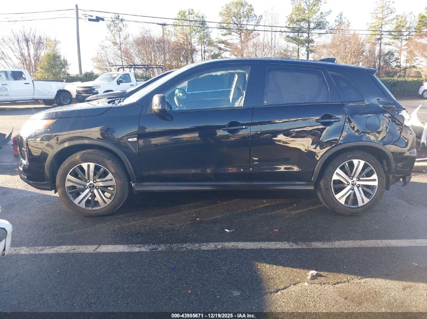 2024 Mitsubishi Outlander Sport Es VIN: JA4ARUAU6RU010860 Lot: 43985671