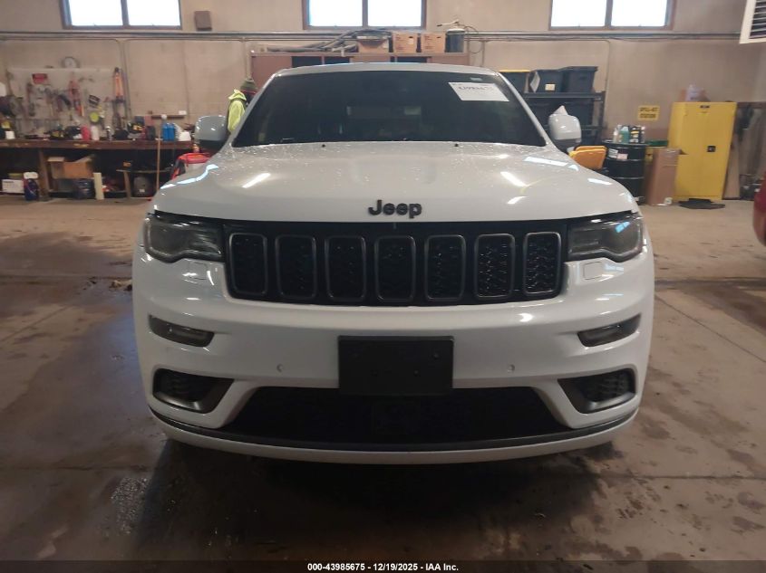 2018 Jeep Grand Cherokee High Altitude 4X4 VIN: 1C4RJFCG8JC214654 Lot: 43985675