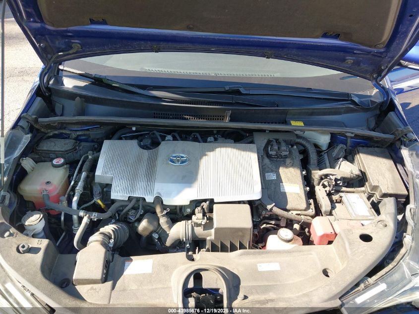 2017 Toyota Prius Two VIN: JTDKBRFU9H3049886 Lot: 43985676