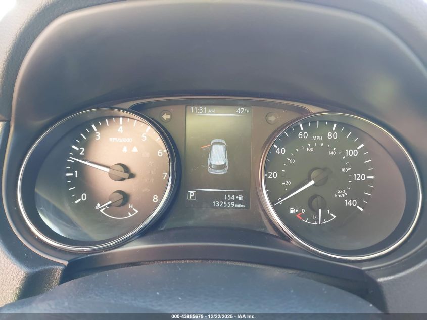 2017 Nissan Rogue Sv VIN: JN8AT2MV1HW281607 Lot: 43985679